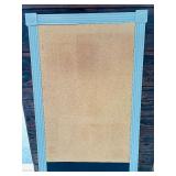 Large Framed Bulletin Board / Chalkboard
