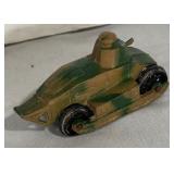 Variety of Vintage Camouflage Trucks. Plane and Tank