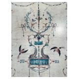 Vintage Style Roman Print on Board