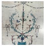 Vintage Style Roman Print on Board