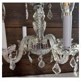Lovely Lucite Ceiling Mount Light Fixture