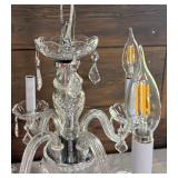 Lovely Lucite Ceiling Mount Light Fixture