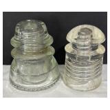 Variety of Vintage Glass Insulators