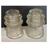 Variety of Vintage Glass Insulators