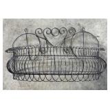 Ornate Vintage Wire Shelf