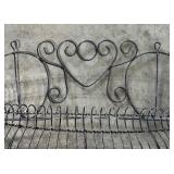 Ornate Vintage Wire Shelf