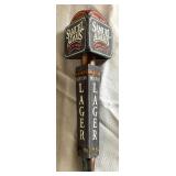 Two Sam Adams Beer Tap Handles