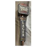 Two Sam Adams Beer Tap Handles