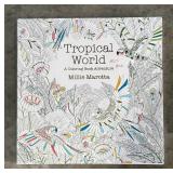 Variety of Adult Coloring Books including Beautiful Birds, Enchanted Forest, Tropical World and More!
