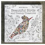 Variety of Adult Coloring Books including Beautiful Birds, Enchanted Forest, Tropical World and More!