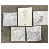 Variety of Adult Coloring Books including Beautiful Birds, Enchanted Forest, Tropical World and More!