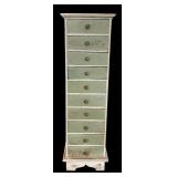 Distressed Ten Drawer Lingerie Chest