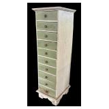 Distressed Ten Drawer Lingerie Chest