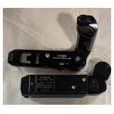 Canon F-1 and A-1 Cameras with Accessories