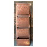 Two Ballard Designs Metal Organizers