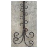 Set of Three Metal Wall Hanging Organizers