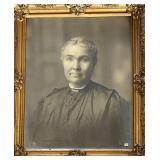 Antique Black and White Portrait Photographic Print