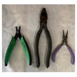 Variety of Jewelry Making / Crafting Pliers and Scissors
