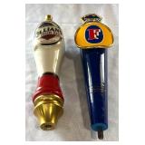Fosters and Killians Beer Tap Handles