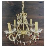 Beautiful Beaded Light Fixture