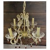 Beautiful Beaded Light Fixture