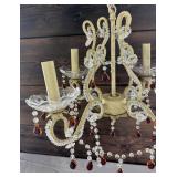 Beautiful Beaded Light Fixture