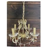 Beautiful Beaded Light Fixture