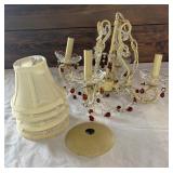 Beautiful Beaded Light Fixture