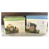 Department 56 Dickens Village Series Lillycott Garden Conservatory and Mrs. Brimm