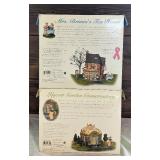 Department 56 Dickens Village Series Lillycott Garden Conservatory and Mrs. Brimm