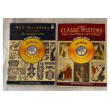 Activity Books on Classic Posters Clip Art, Art of Tarot Cards Clip Art, Alice in Wonderland Paper Dolls, Steampunk Source Book and More!