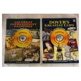 Activity Books on Classic Posters Clip Art, Art of Tarot Cards Clip Art, Alice in Wonderland Paper Dolls, Steampunk Source Book and More!