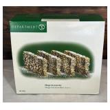 Department 56 Village Accessories including London Gas Worker, Slate Stone Path, Sherlock Holmes-The Handsome Cab, Wooden Rowboats and More!