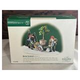 Department 56 Village Accessories including London Gas Worker, Slate Stone Path, Sherlock Holmes-The Handsome Cab, Wooden Rowboats and More!