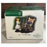 Department 56 Village Accessories including London Gas Worker, Slate Stone Path, Sherlock Holmes-The Handsome Cab, Wooden Rowboats and More!