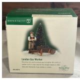 Department 56 Village Accessories including London Gas Worker, Slate Stone Path, Sherlock Holmes-The Handsome Cab, Wooden Rowboats and More!