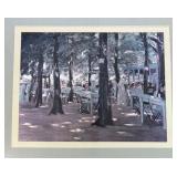 "Restaurant De Oude Vink" Print by German Artist Max Liebermann