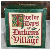 Department 56 Twelve Days of Dickens Village Figurines Days 1-12