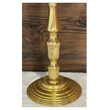 Pair of Brass Candle Holders by Century
