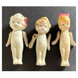 Adorable Antique Bisque Porcelain Dolls