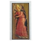 Angel Making Music Print from the Tabernacle of the Linaioli by Fra Angelico