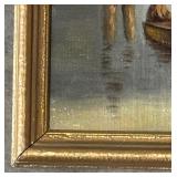 Beautiful Boat Motif Print