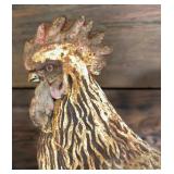 Vintage Cast Iron Rooster Door Stop