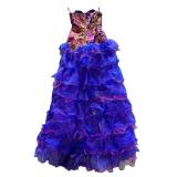 Fancy Vibrant Bedazzled Ball Gown from Asia