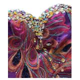 Fancy Vibrant Bedazzled Ball Gown from Asia