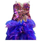 Fancy Vibrant Bedazzled Ball Gown from Asia