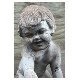 Cement Boy with Jug Cement Statue