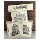 Department 56 Heritage Collection Village Buildings and Accessories including The Melancholy Tavern and More