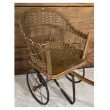 Antique Gendron Wheel Company Doll Stroller