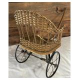 Antique Gendron Wheel Company Doll Stroller